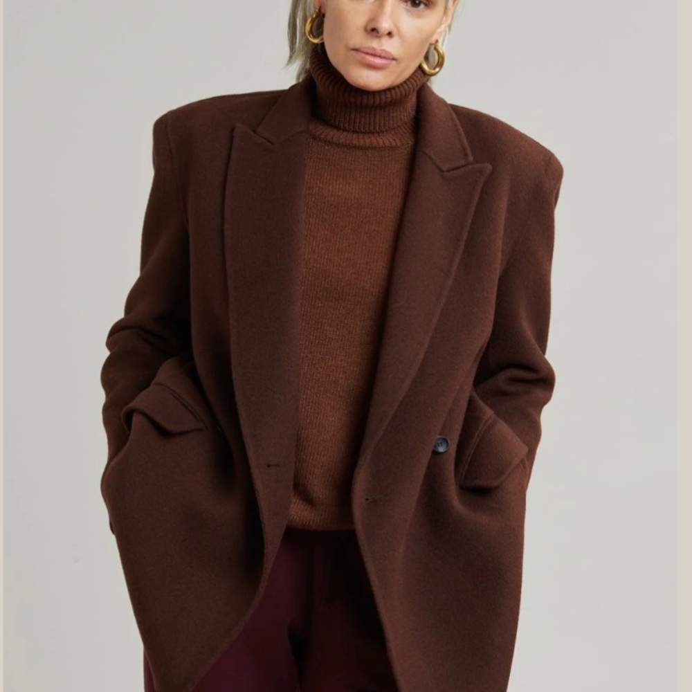 The Frankie Shop Mila Belted Jacket